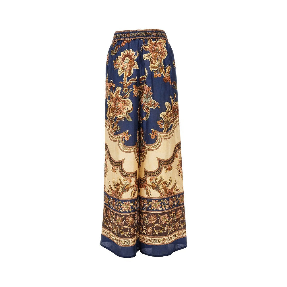 Pantalone in seta 'Aster'