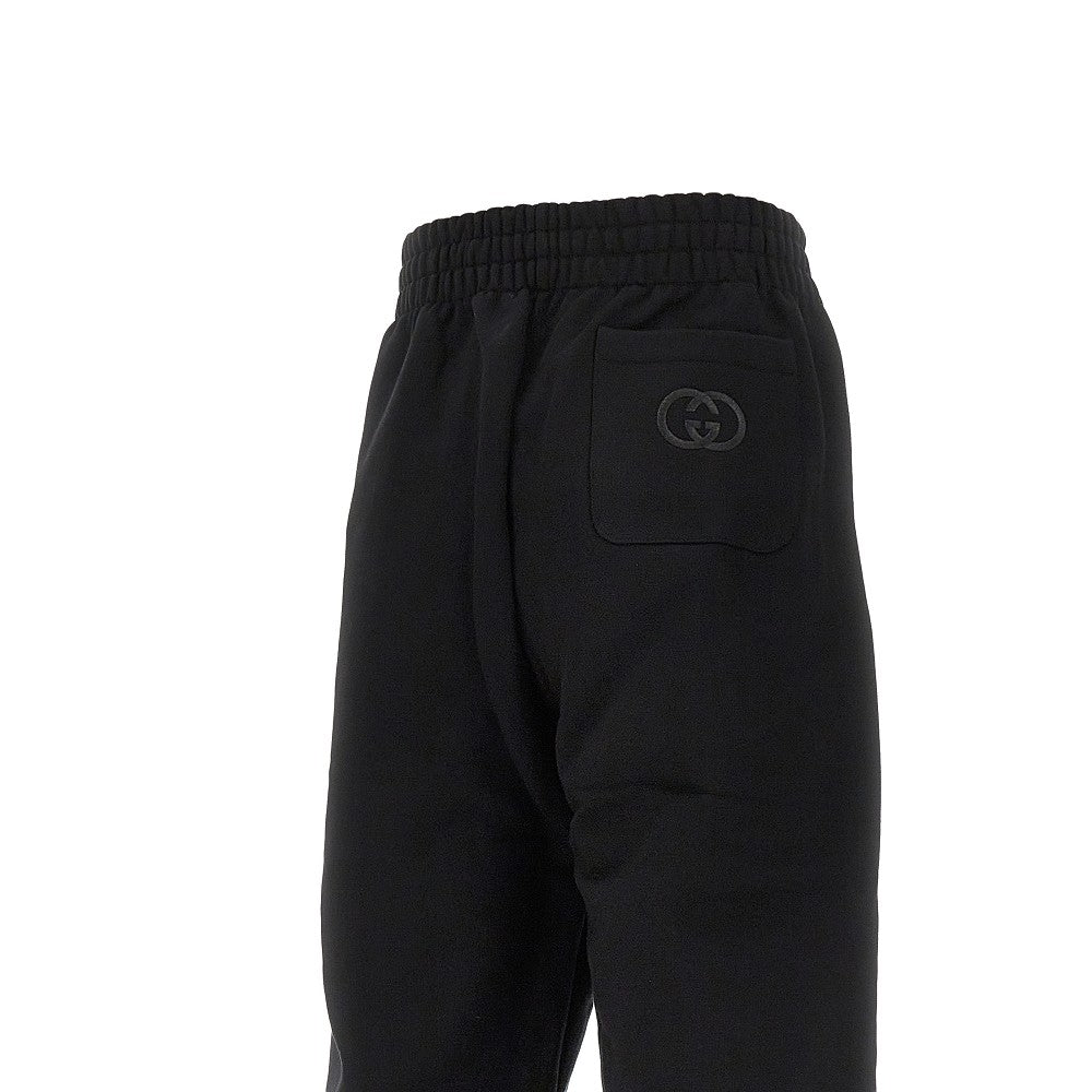 Joggers in cotone con coulisse