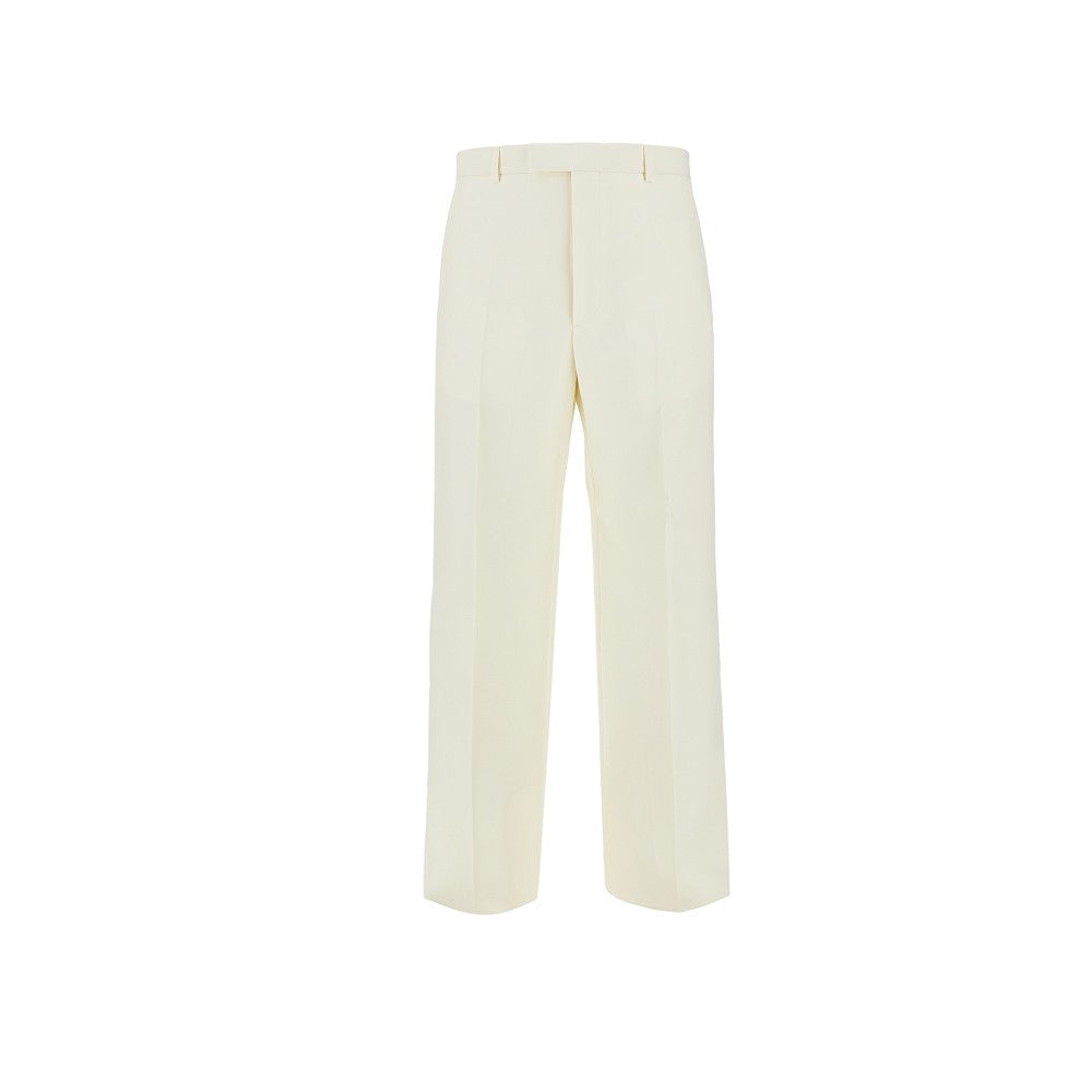 Pantalone sartoriale in panama tecnico