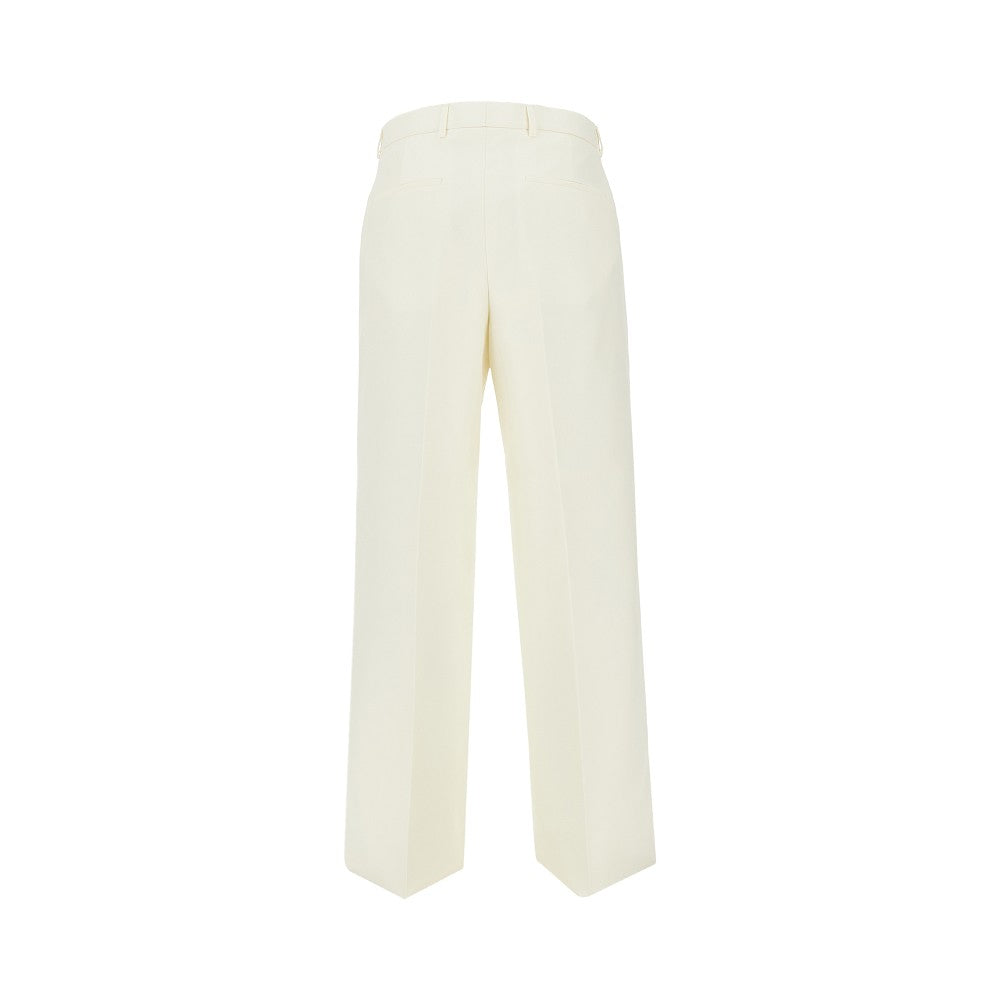 Pantalone sartoriale in panama tecnico