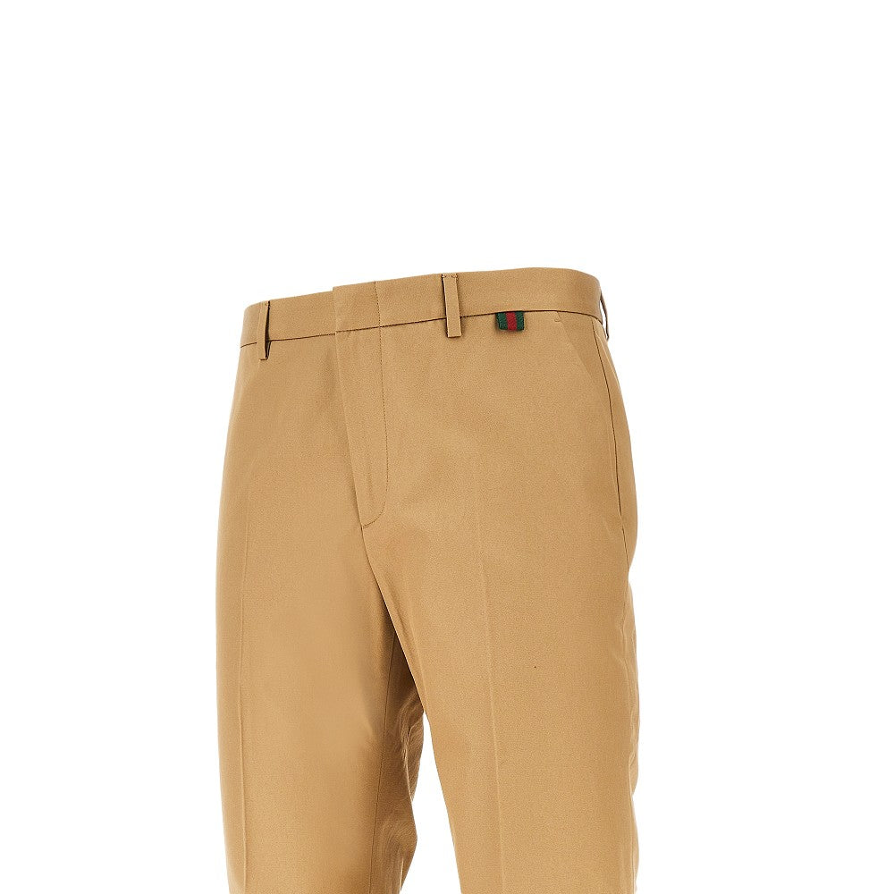 Pantalone chino in twill di cotone