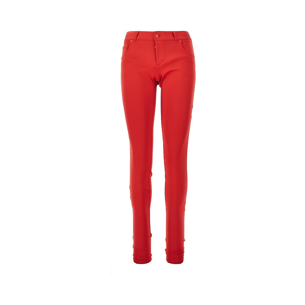 Leggings in jersey di nylon stretch