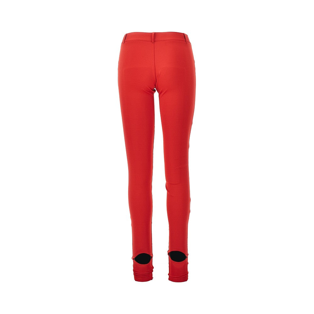 Leggings in jersey di nylon stretch