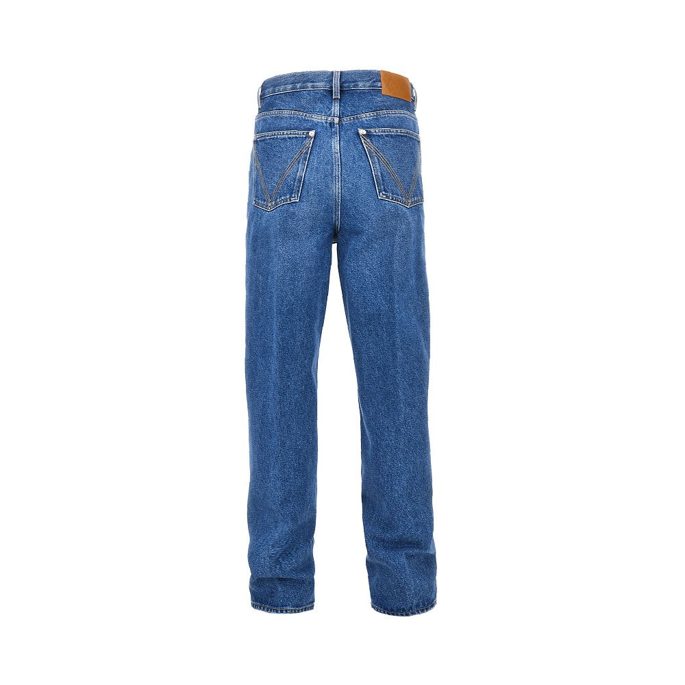 Jeans a gamba affusolata