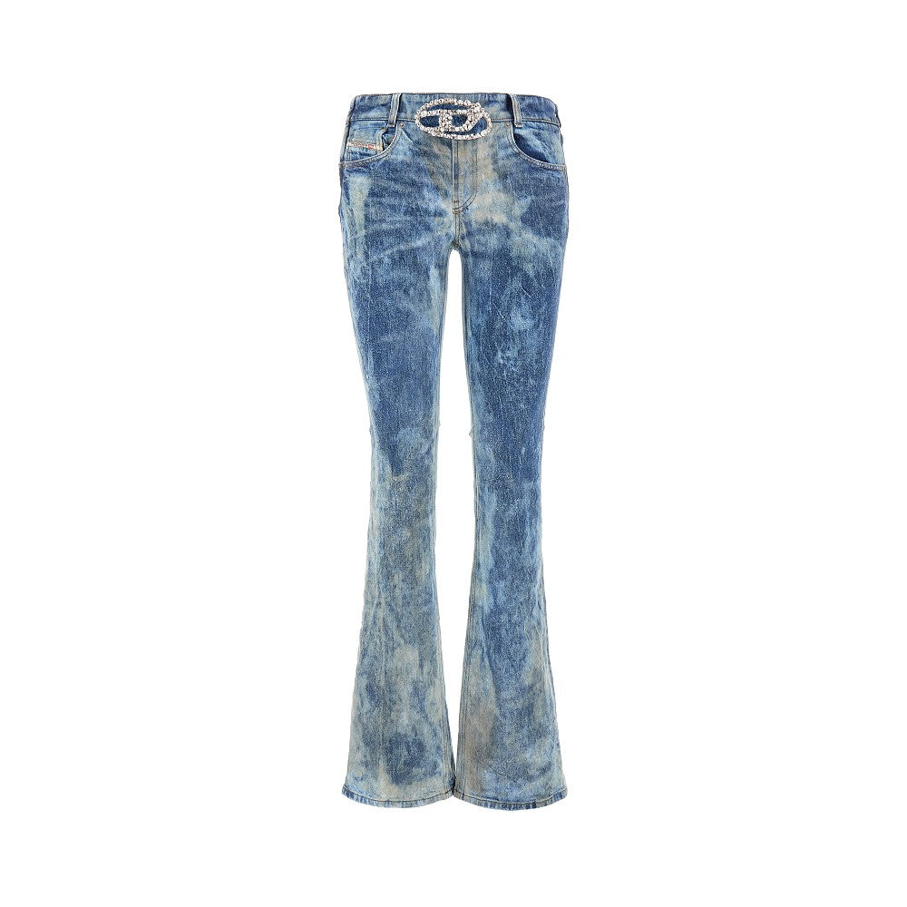 Jeans Bootcut con logo Oval D