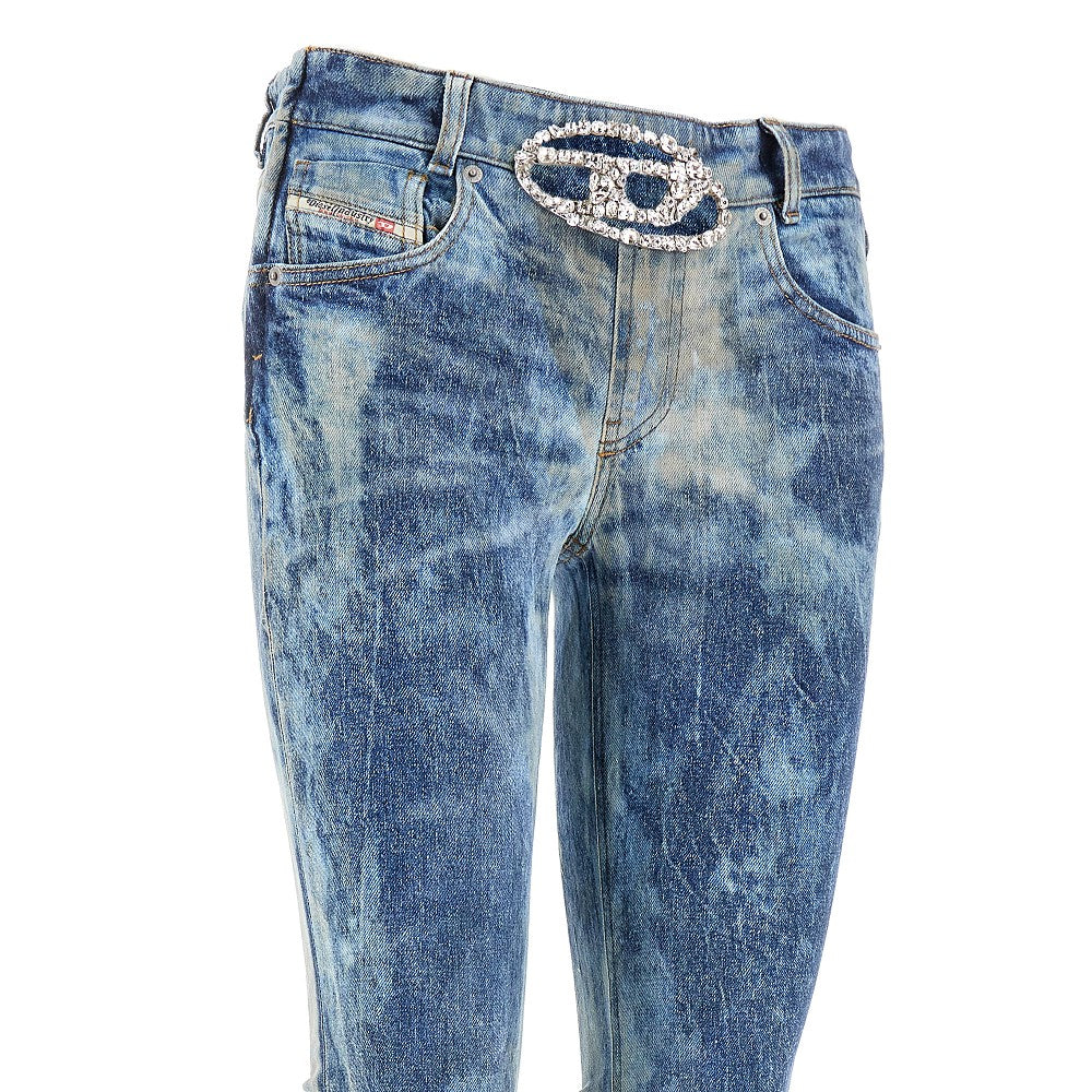 Jeans Bootcut con logo Oval D