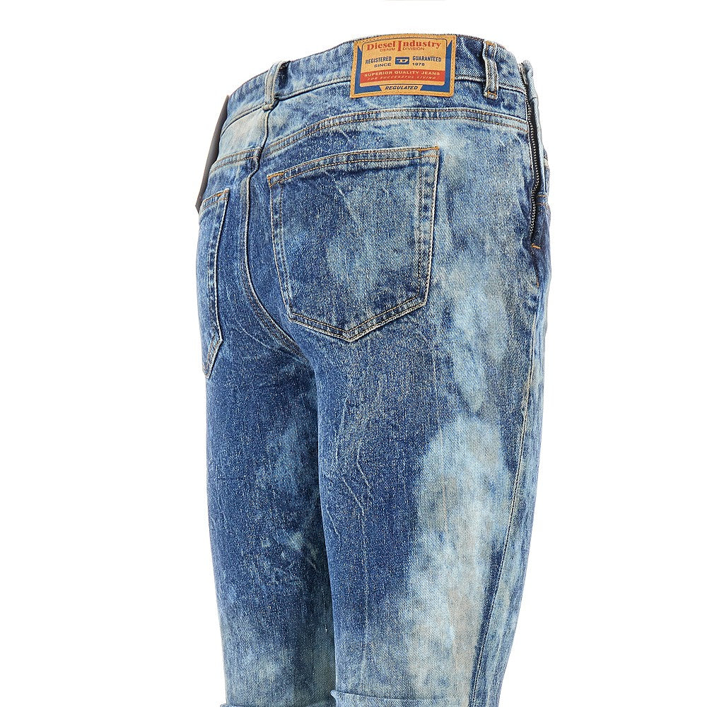 Jeans Bootcut con logo Oval D