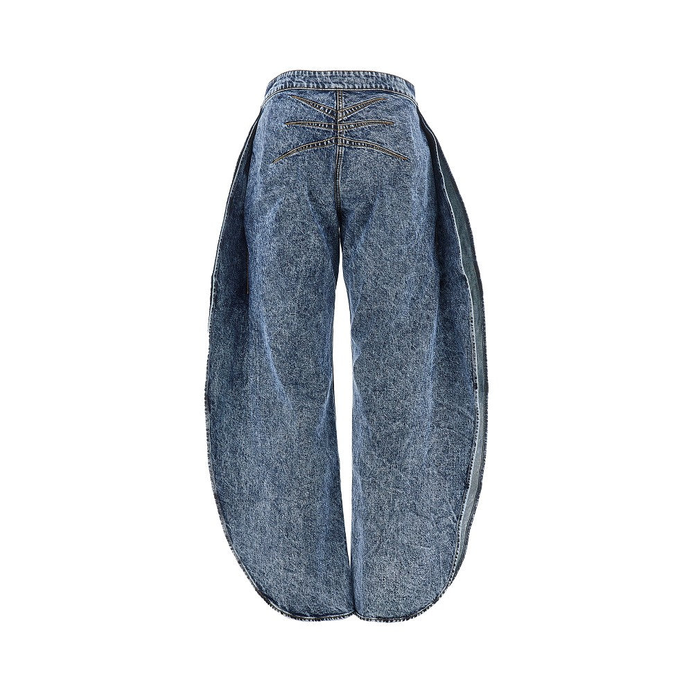Jeans 'Petal' in snow denim