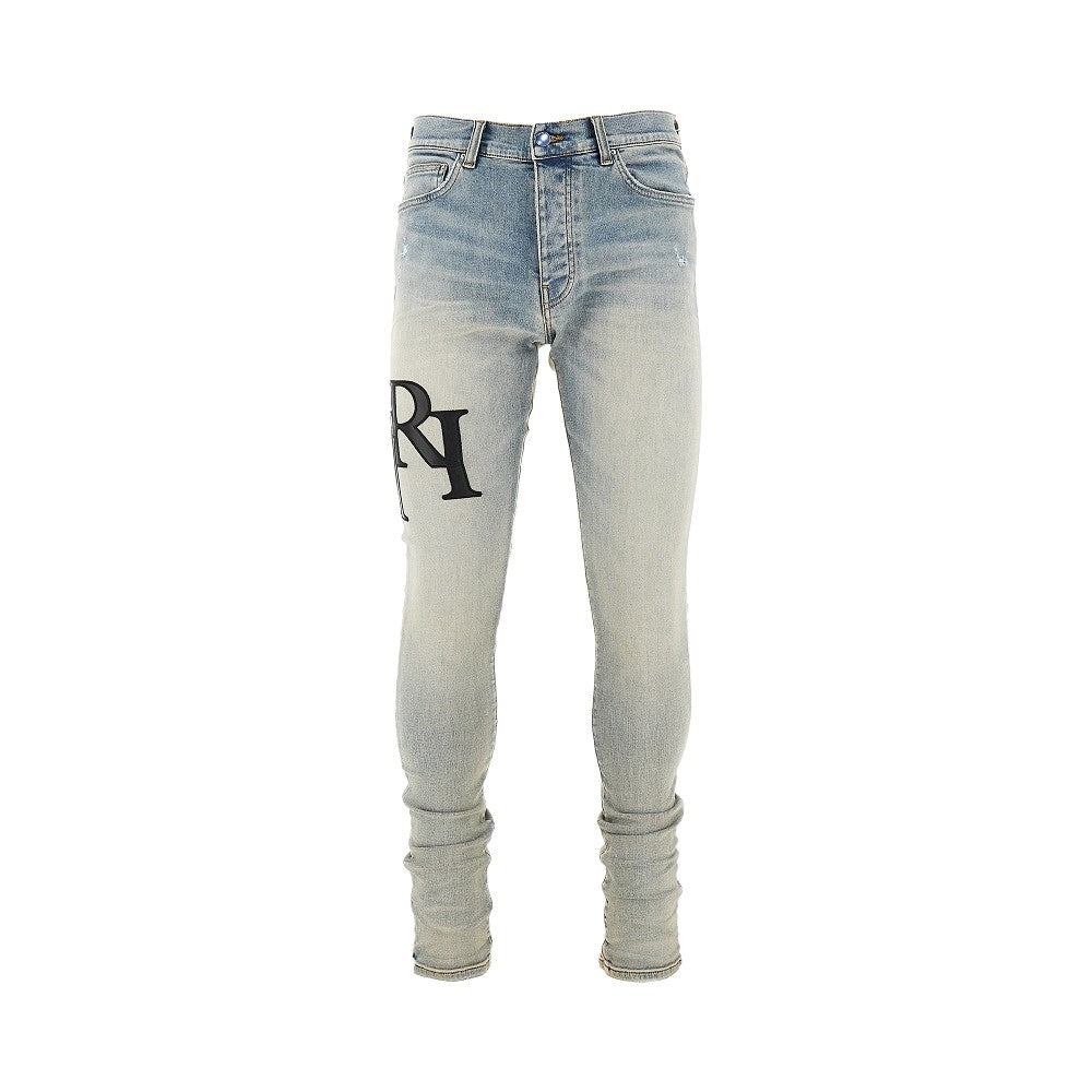 Jeans Skinny Fit 'Staggered Logo'