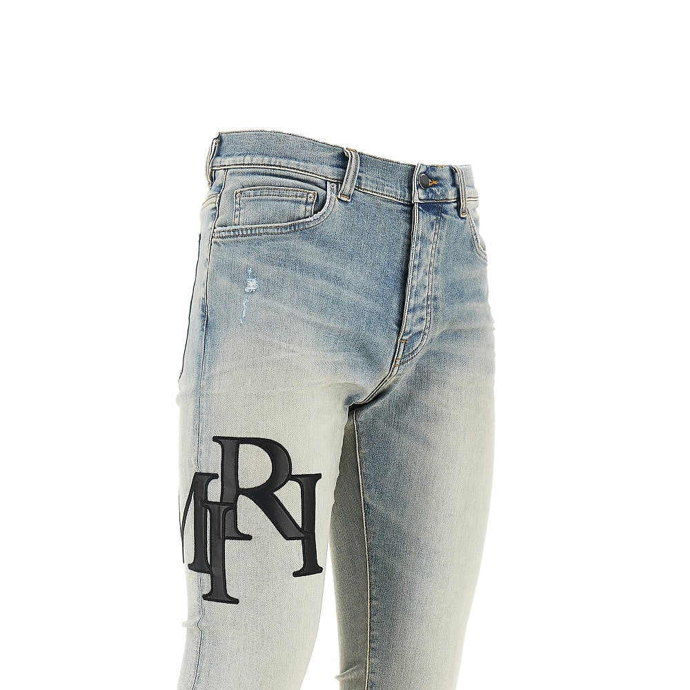 Jeans Skinny Fit 'Staggered Logo'