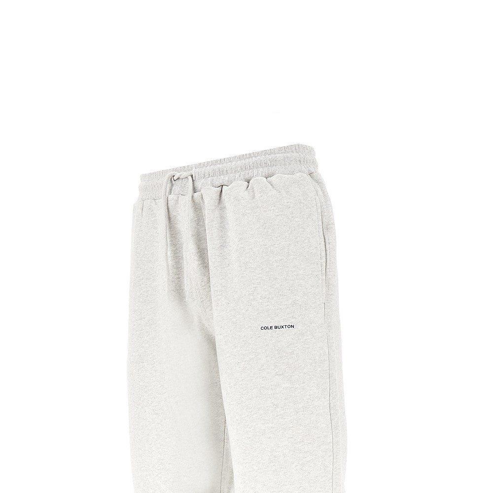 Joggers in cotone con stampa logo
