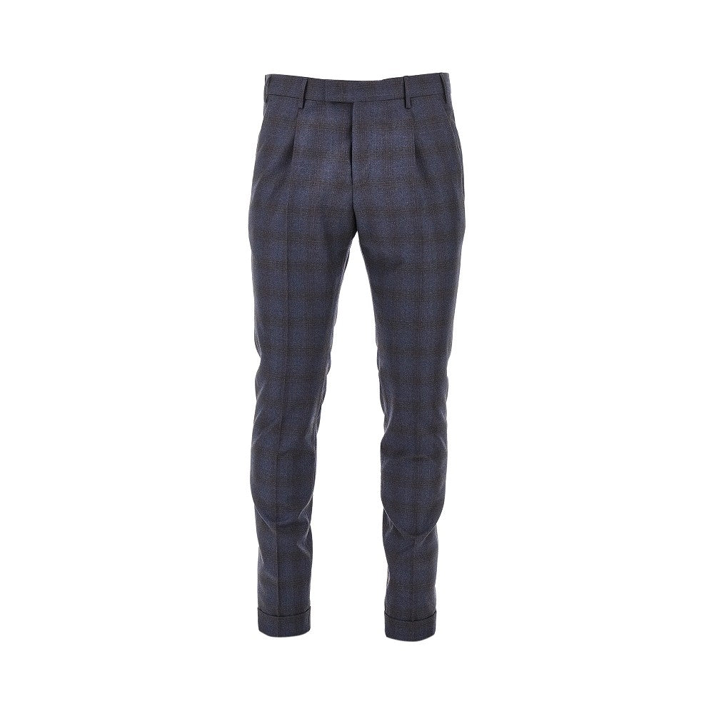 Check wool Master Fit pants