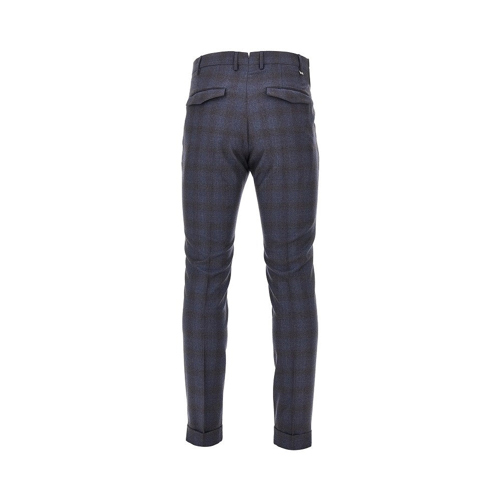 Check wool Master Fit pants