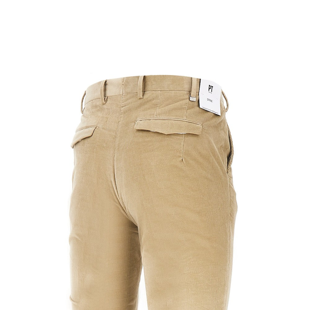 Pantalone 'Master Fit' in velluto a costine