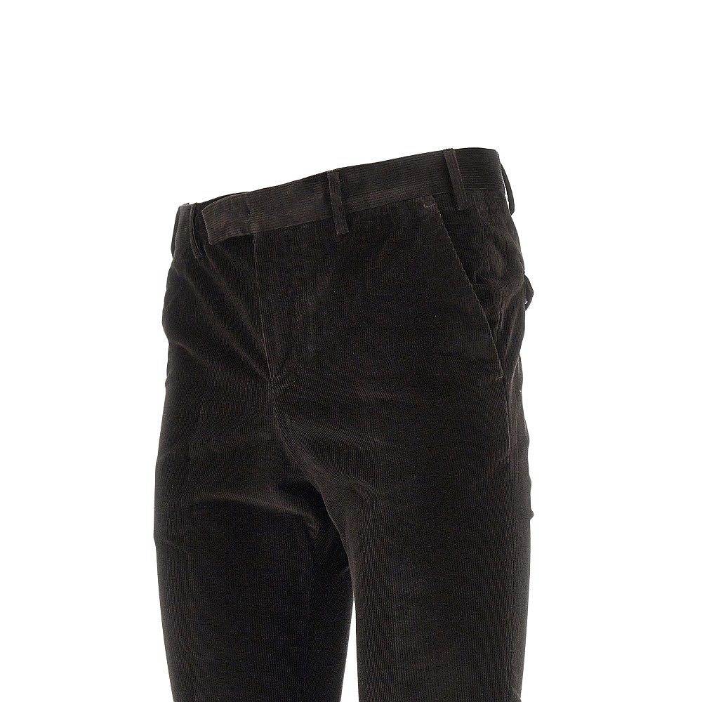 Pantalone 'Master Fit' in velluto a costine