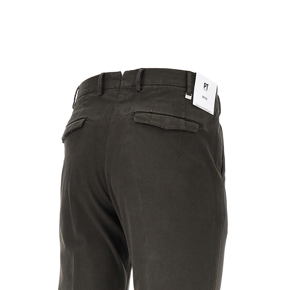 Pantalone Master Fit in gabardine stretch