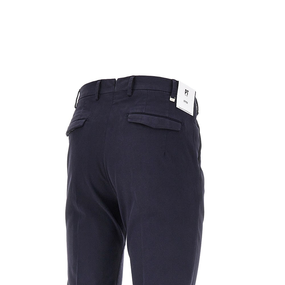 Pantalone Master Fit in gabardine stretch