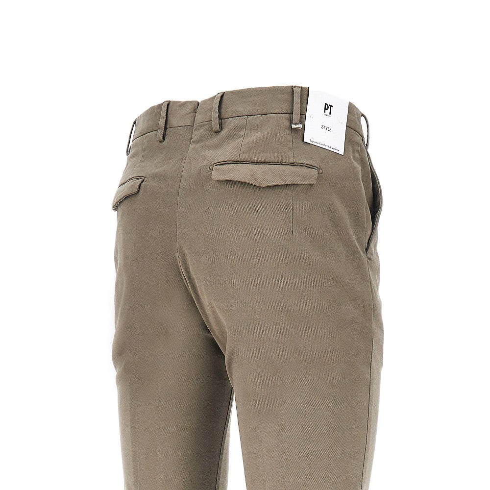 Pantalone Master Fit in gabardine stretch