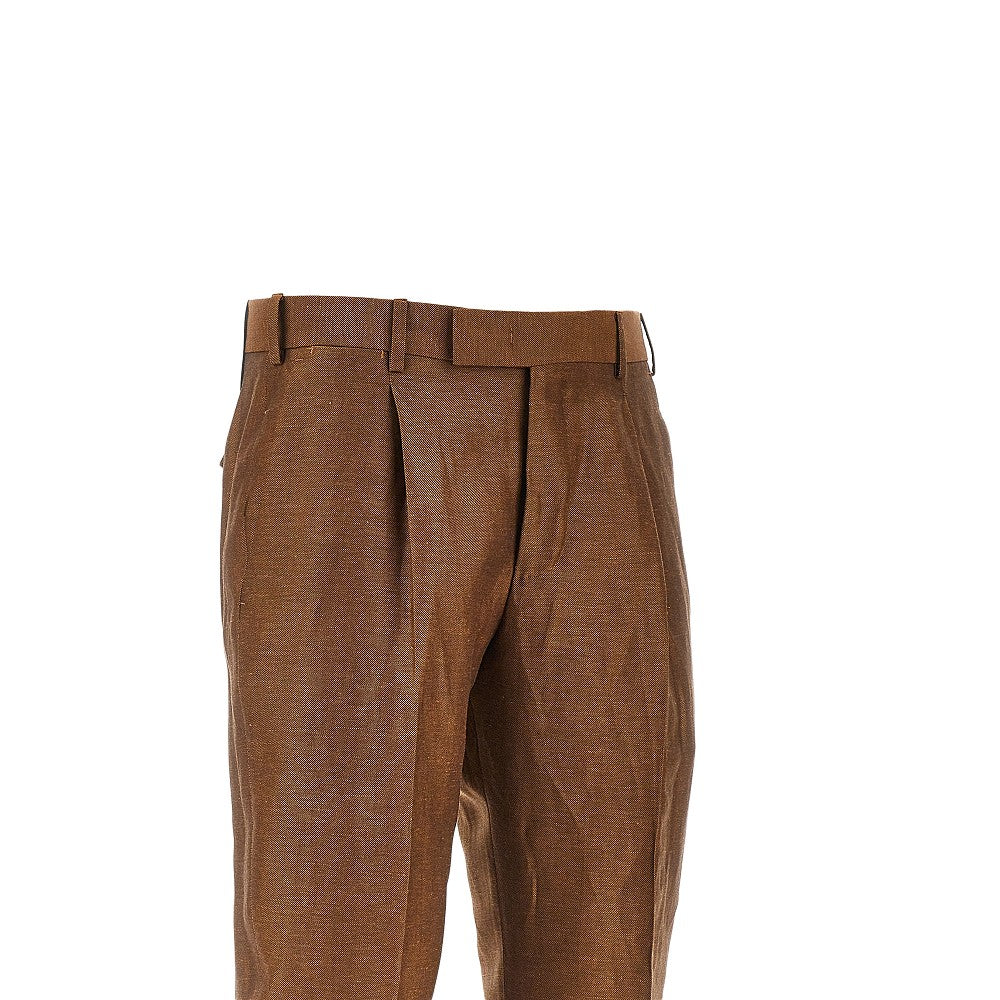 Wool and linen 'Rebel Fit' pants