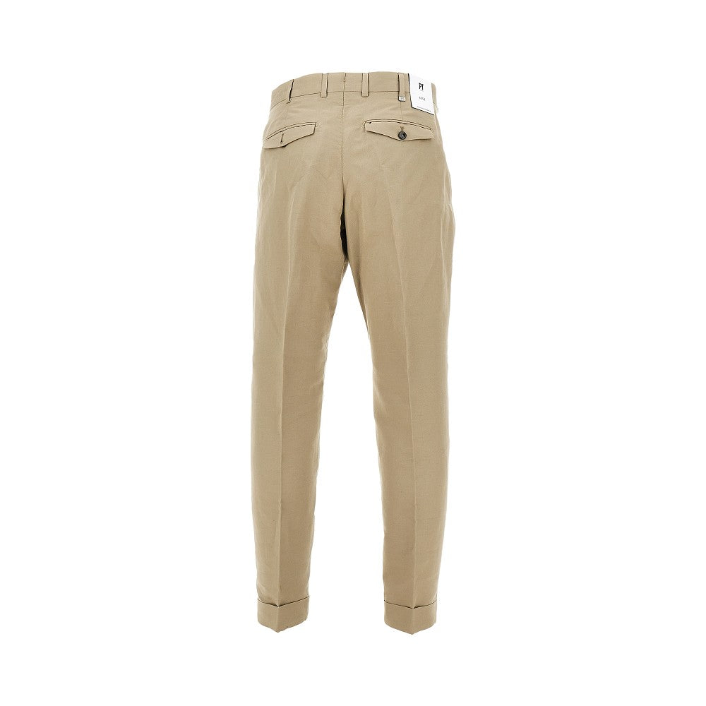 Cotton and linen 'Rebel Fit' pants