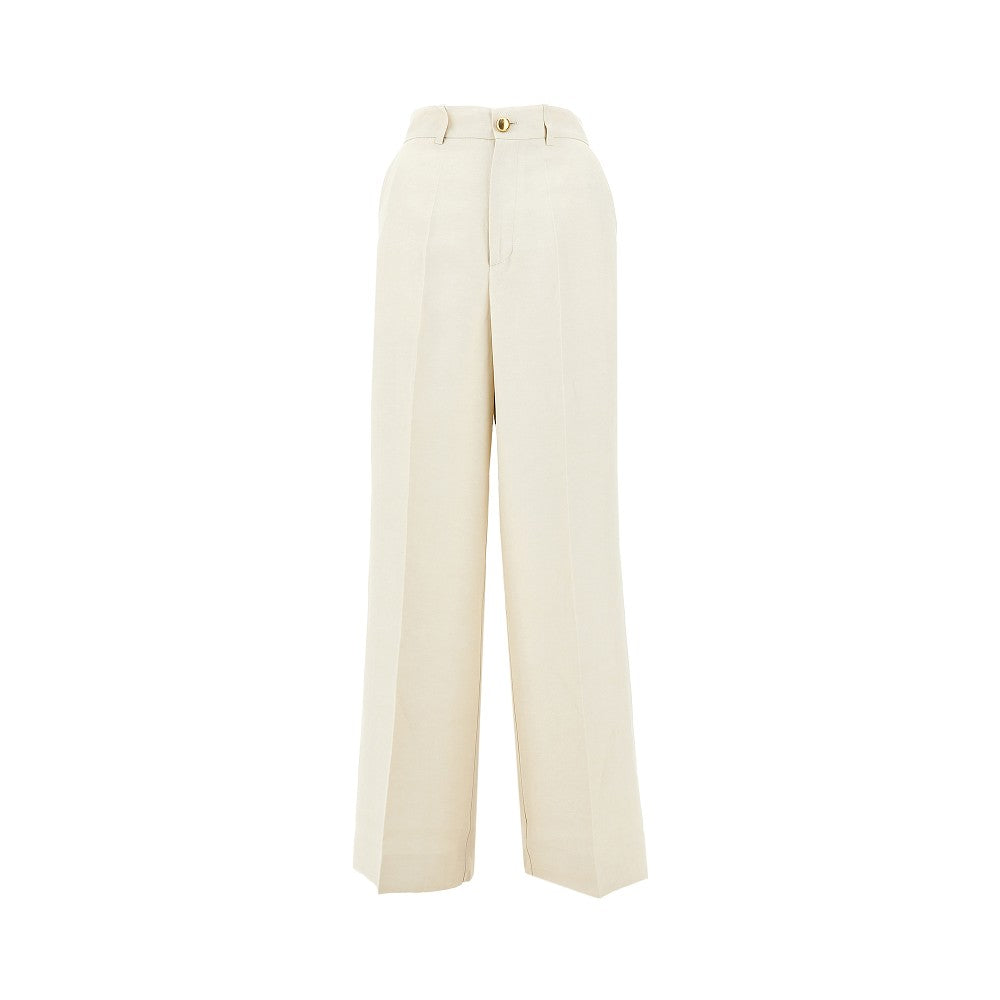 'Raisa' linen-blend pants