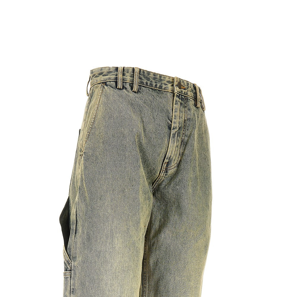 Jeans con risvolto