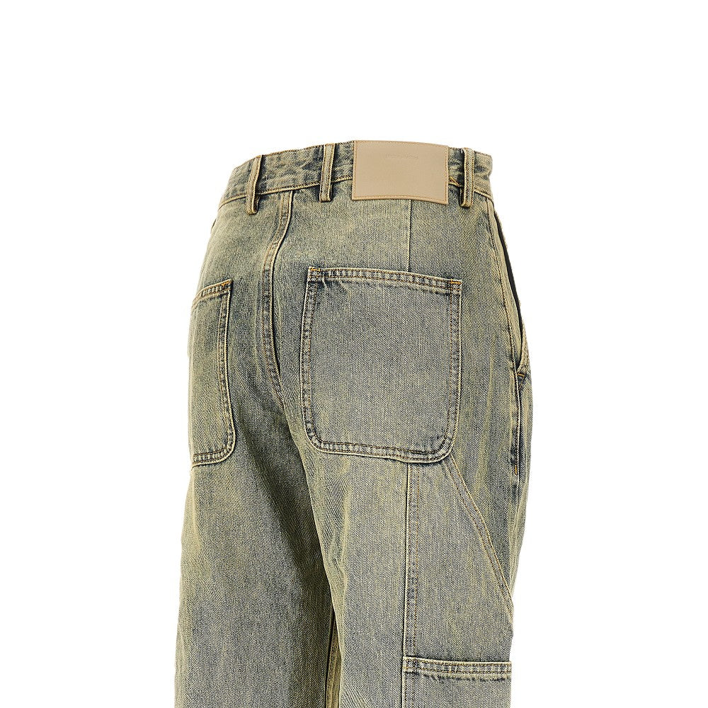 Jeans con risvolto
