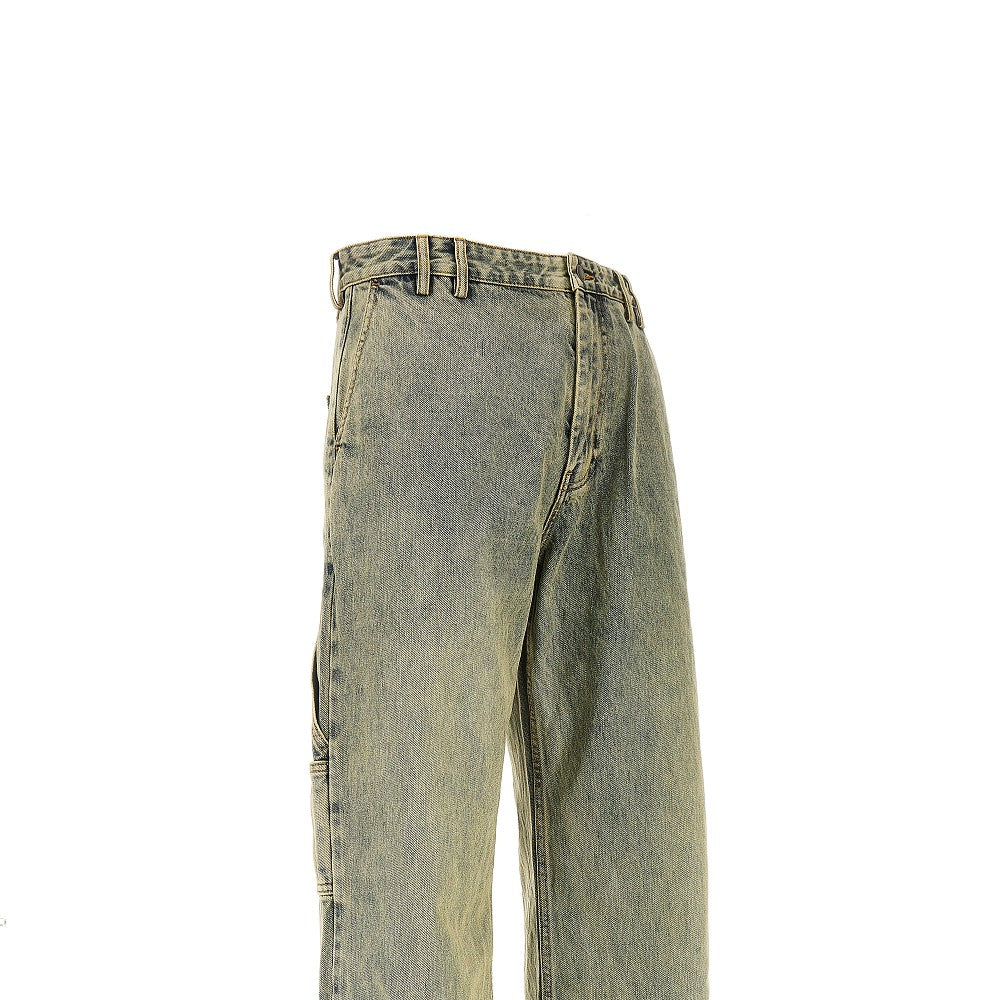 Jeans con risvolto