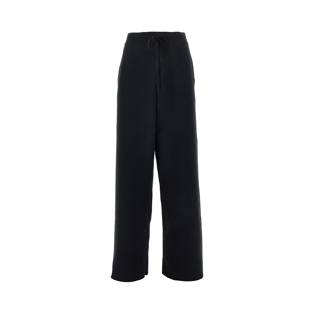 Straight leg knit pants