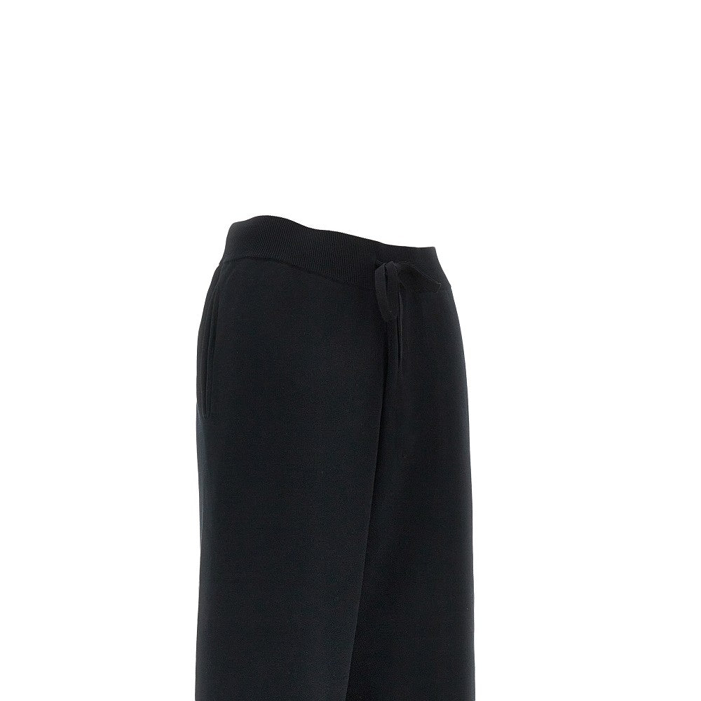 Straight leg knit pants