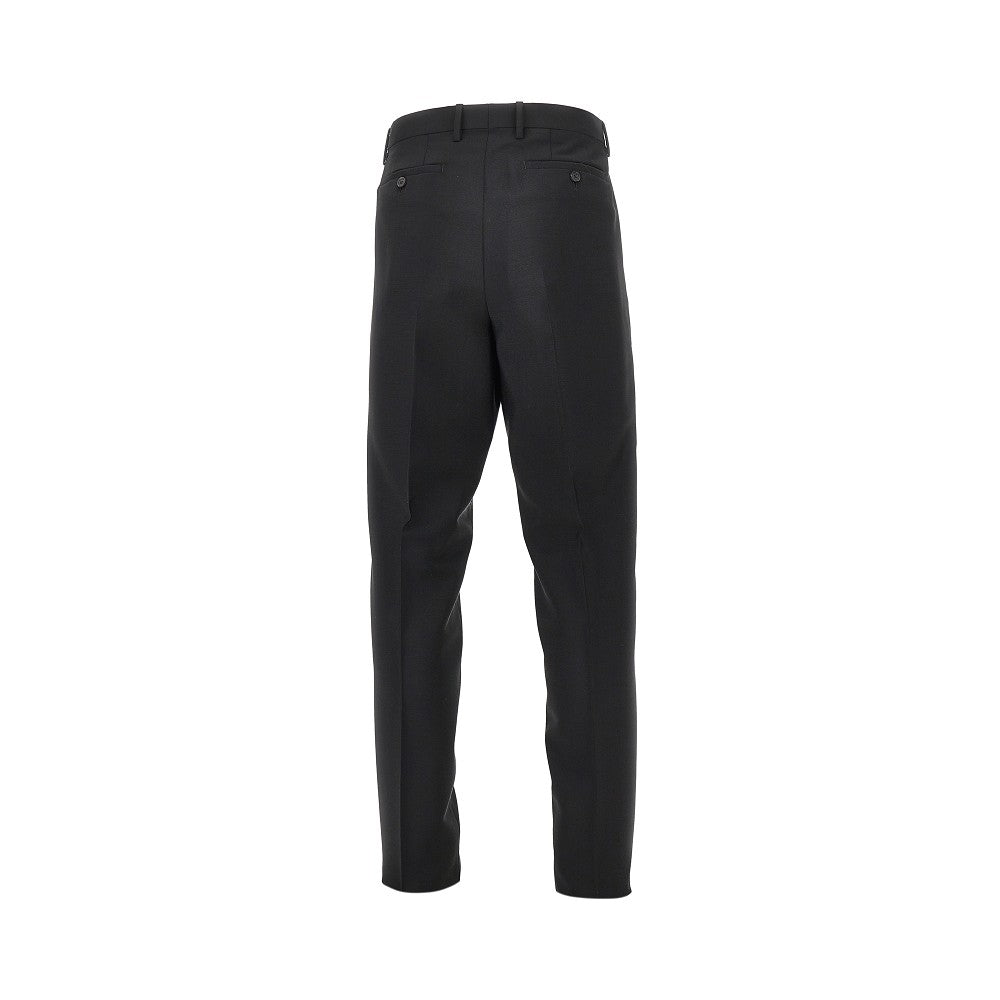 Kid mohair tailored pants