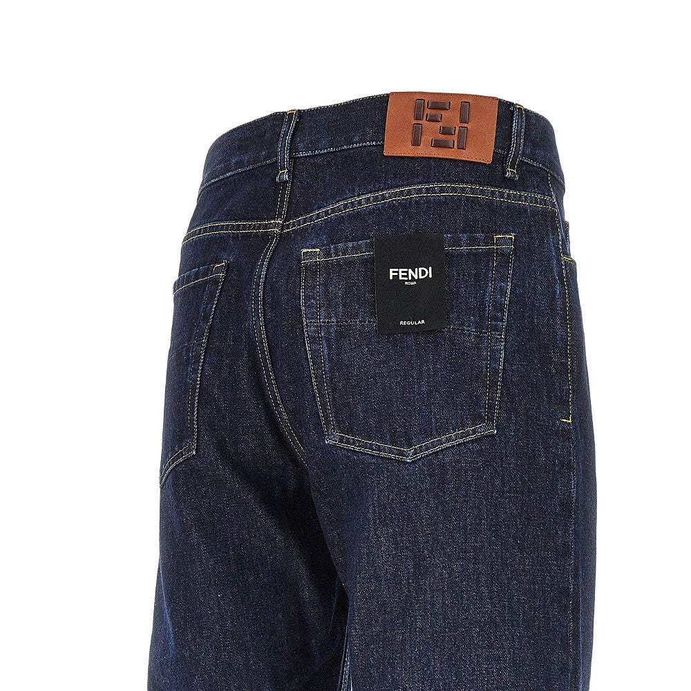 Dark wash Regular fit jeans