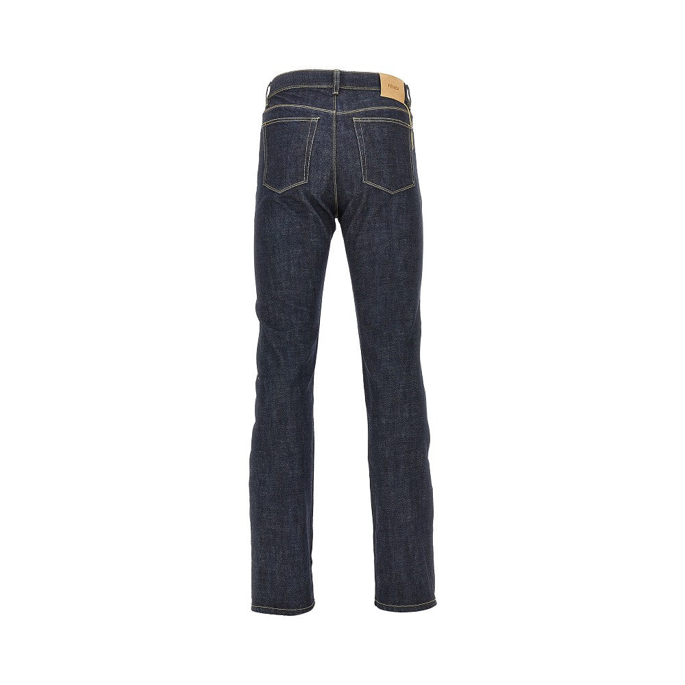 Straight leg Selvedge Denim jeans
