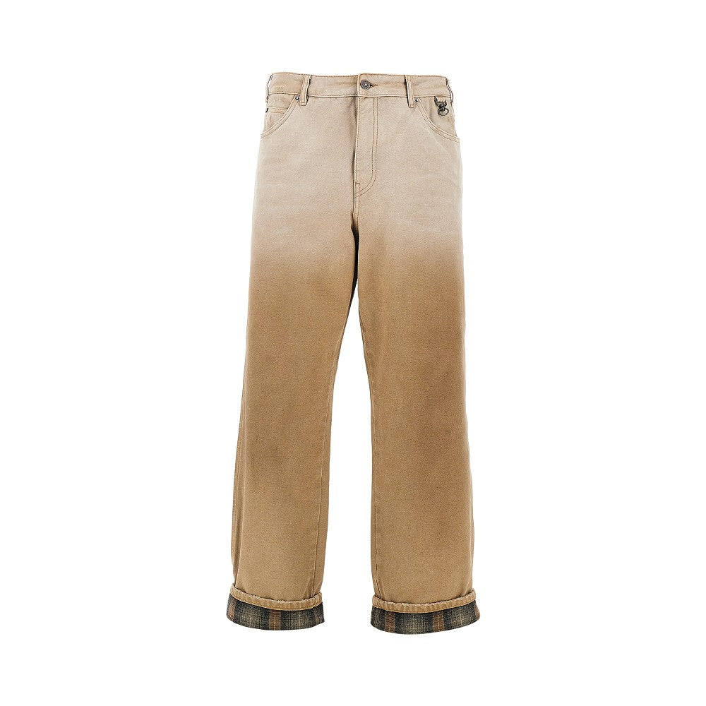 Cotton canvas 'Painter' pants