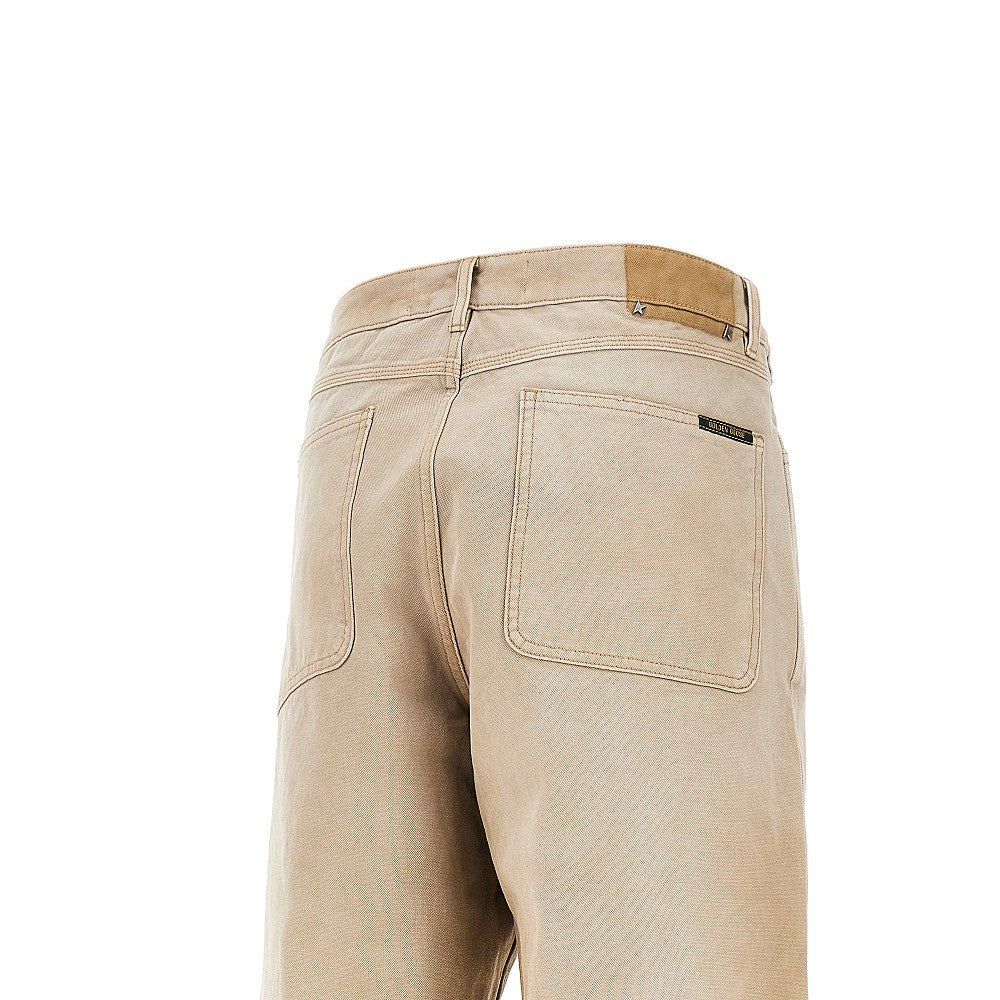 Cotton canvas 'Painter' pants
