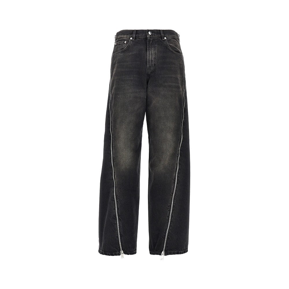 Jeans 'Bonnie Zip' in denim