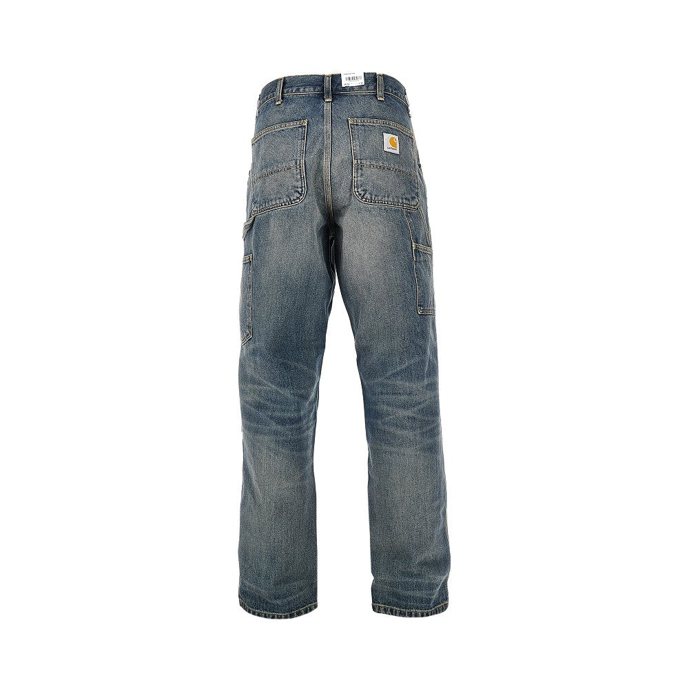 'Single Knee' denim pants