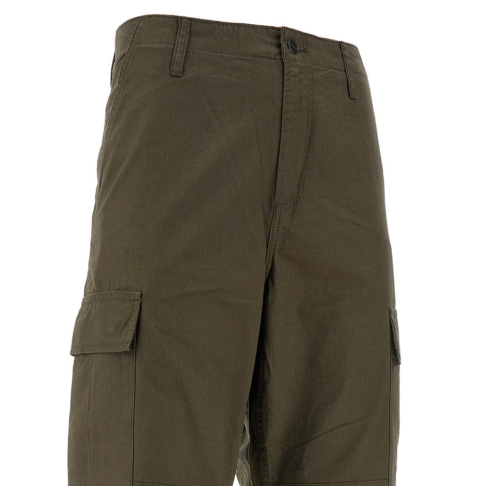 Pantalone cargo in ripstop di cotone