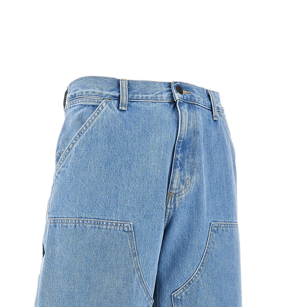 Pantalone Double Knee in denim