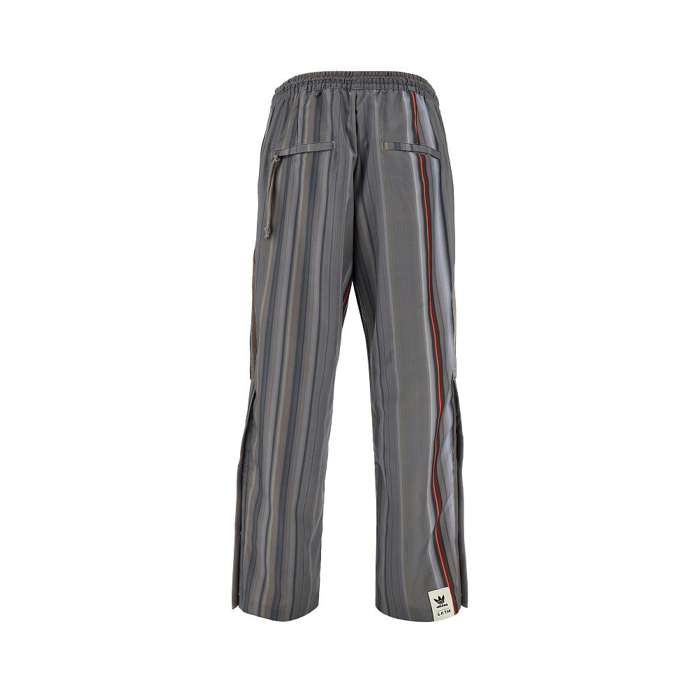 Track pants in nylon a righe