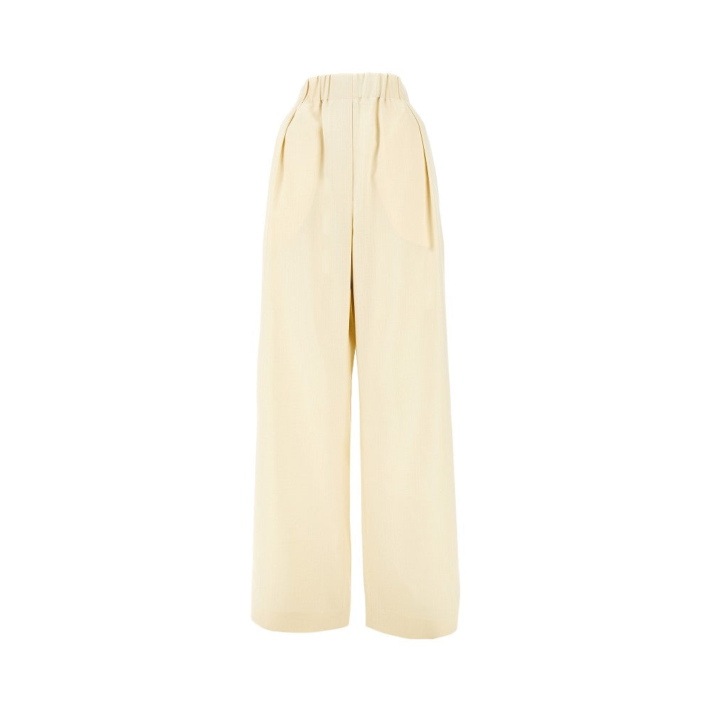 Wool ripstop pants