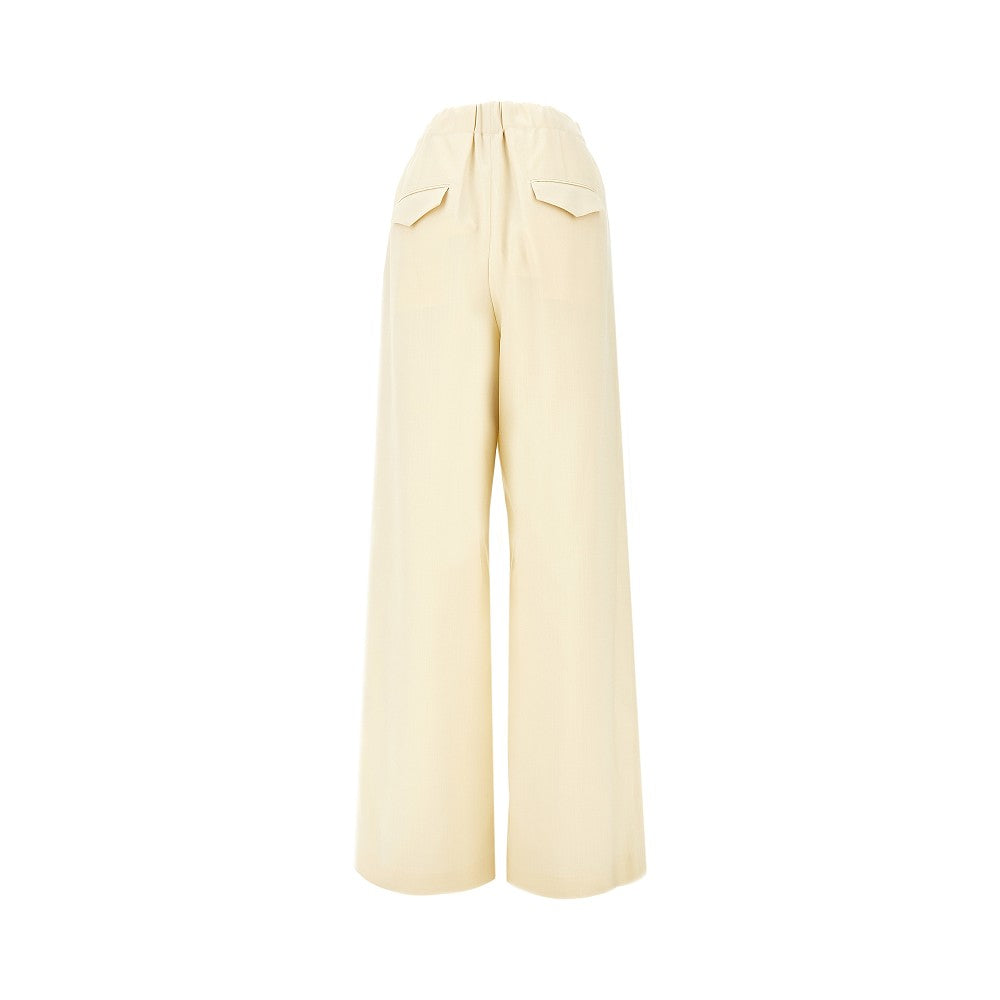 Wool ripstop pants