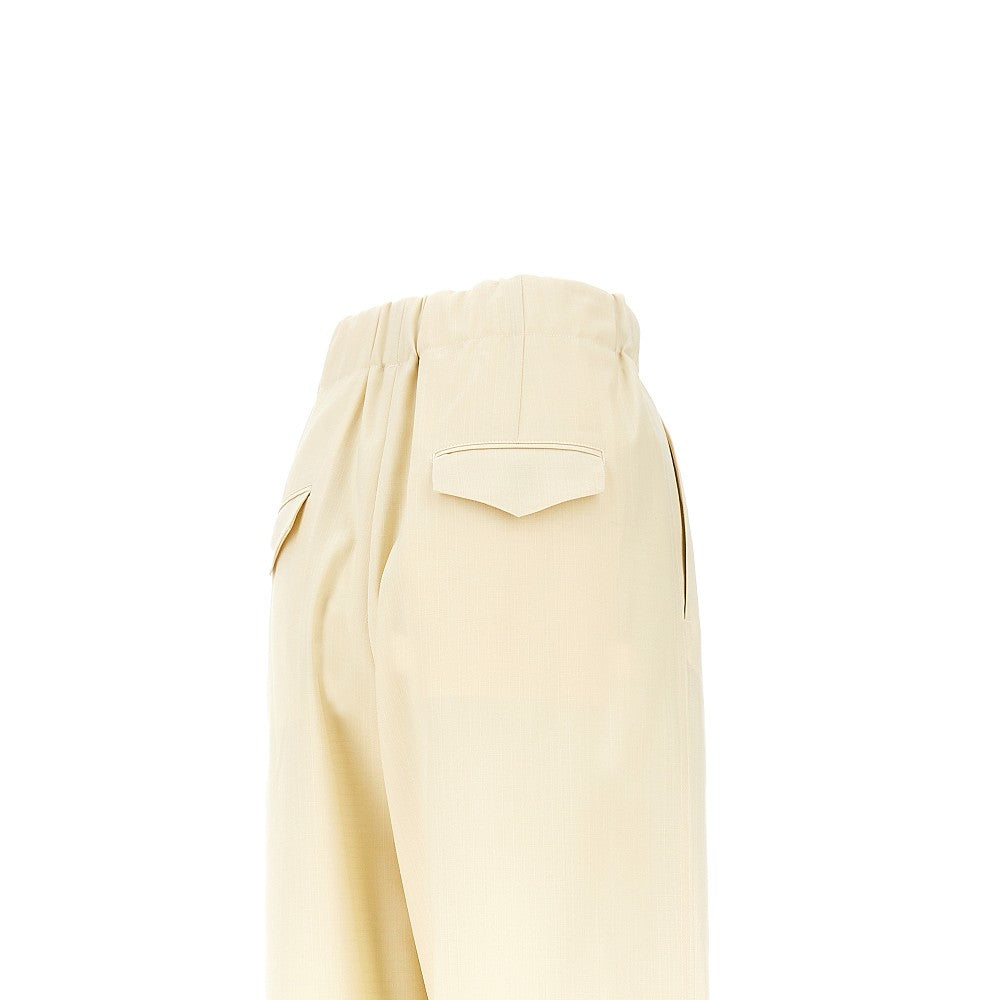 Wool ripstop pants