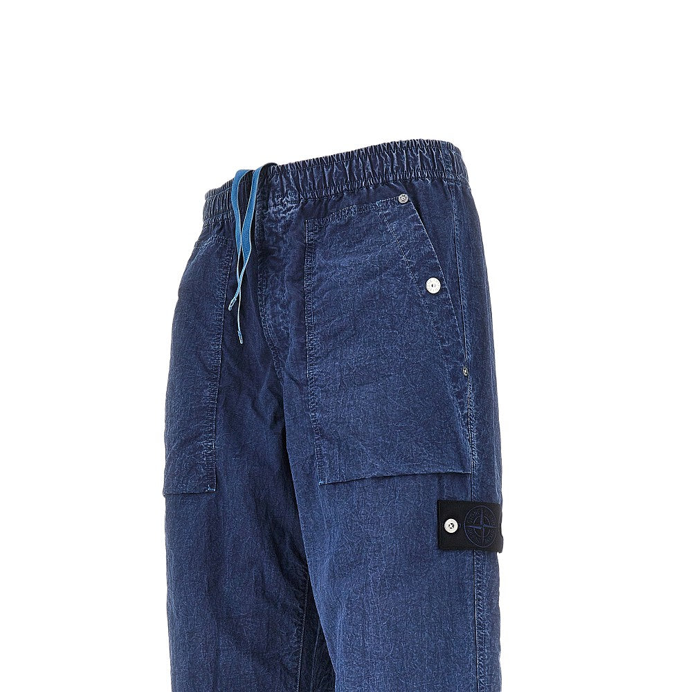Hollow Fibre Nylon Indigo-TC pants