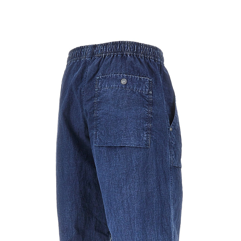 Hollow Fibre Nylon Indigo-TC pants
