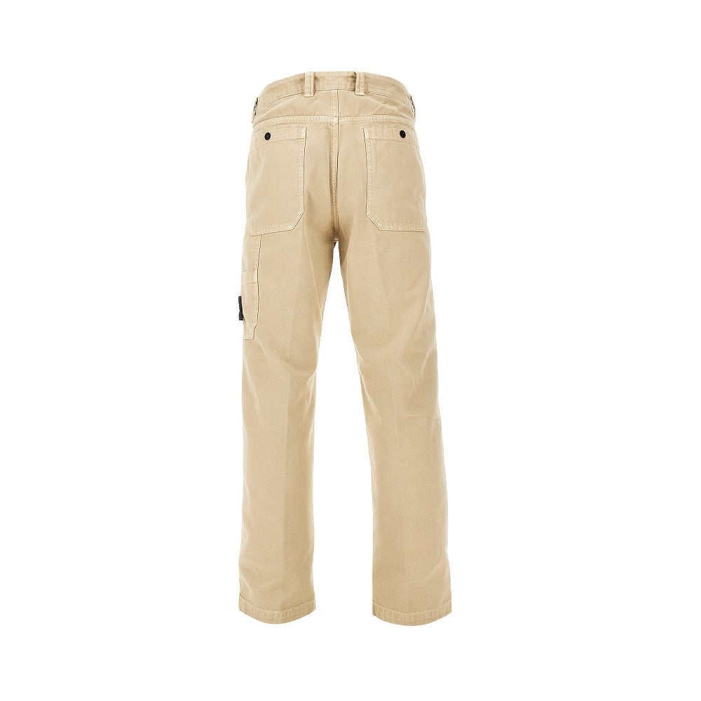 Pantalone in cotone Panama