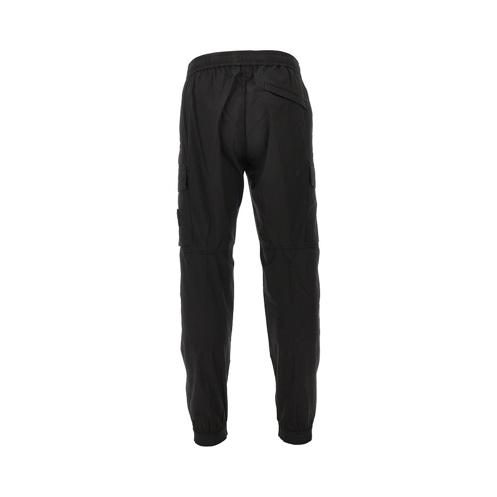 Stretch cotton cargo pants