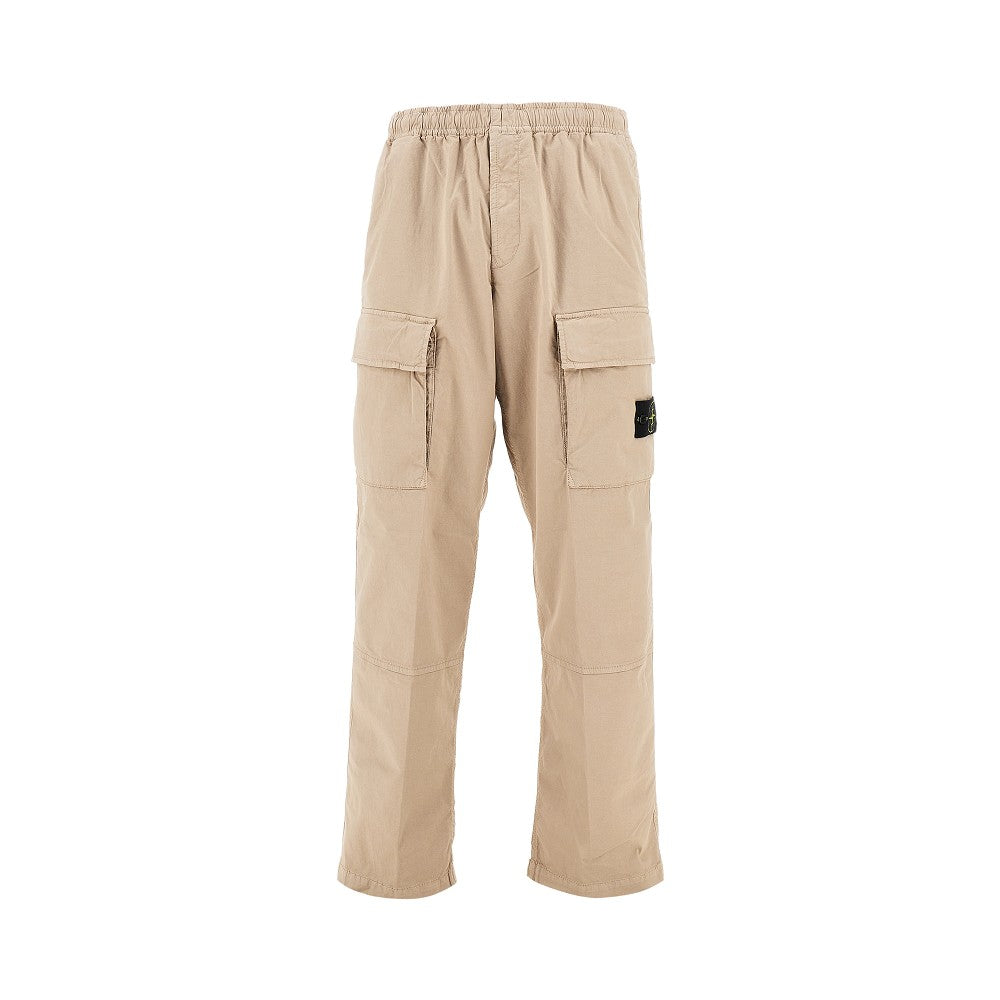Stretch cotton Loose Fit cargo pants