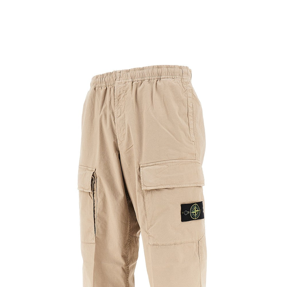 Stretch cotton Loose Fit cargo pants