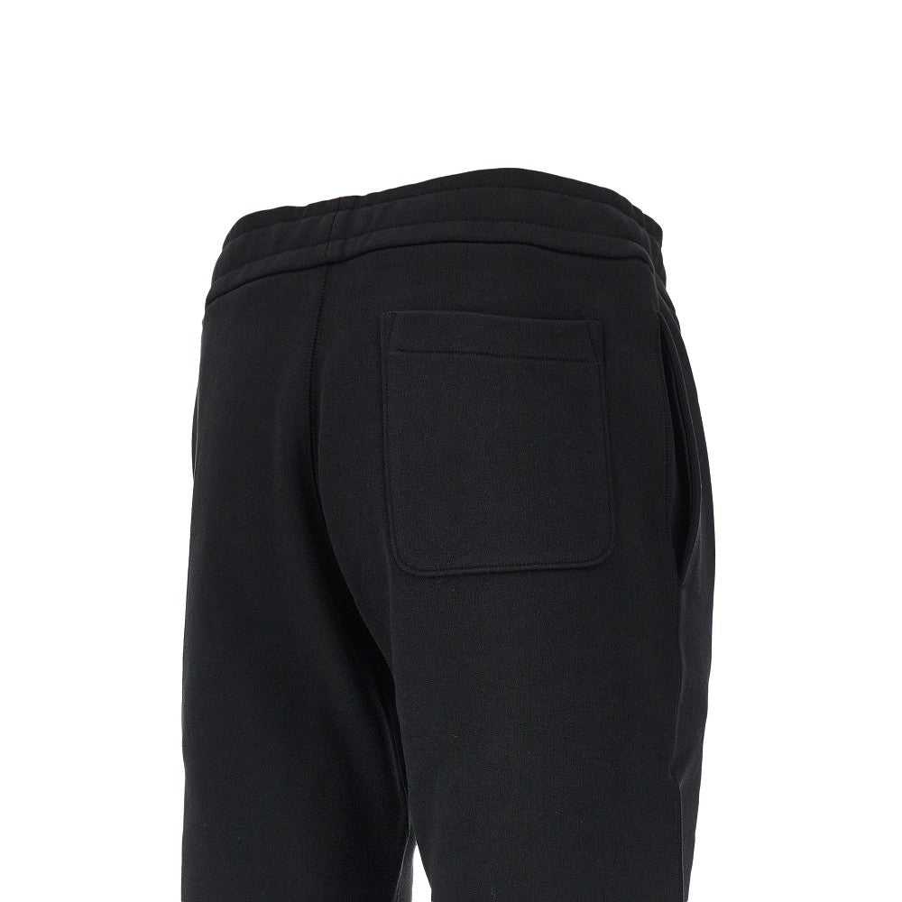 Joggers con patch logo in feltro